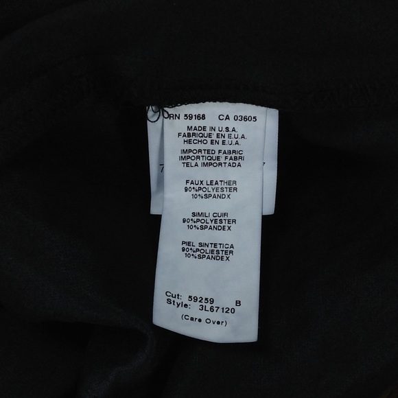 Karen Kane Black Stretch Snakeskin Print Skirt - Picture 5 of 5